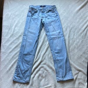Hollister slim straight leg jeans, size 26x30, worn once